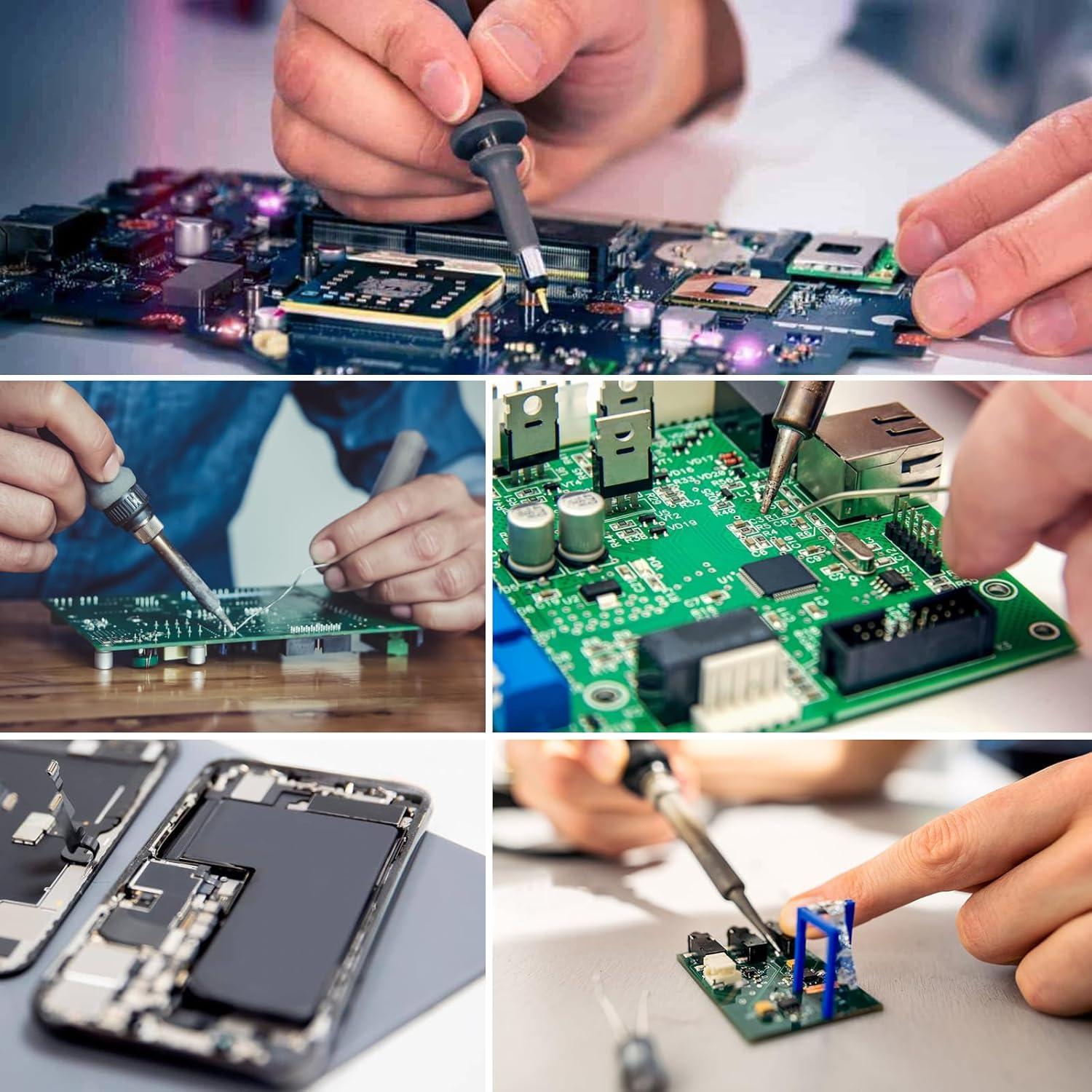 Abrazadera de Soldadura Ajustable QYQRQF para PCB 20 cm