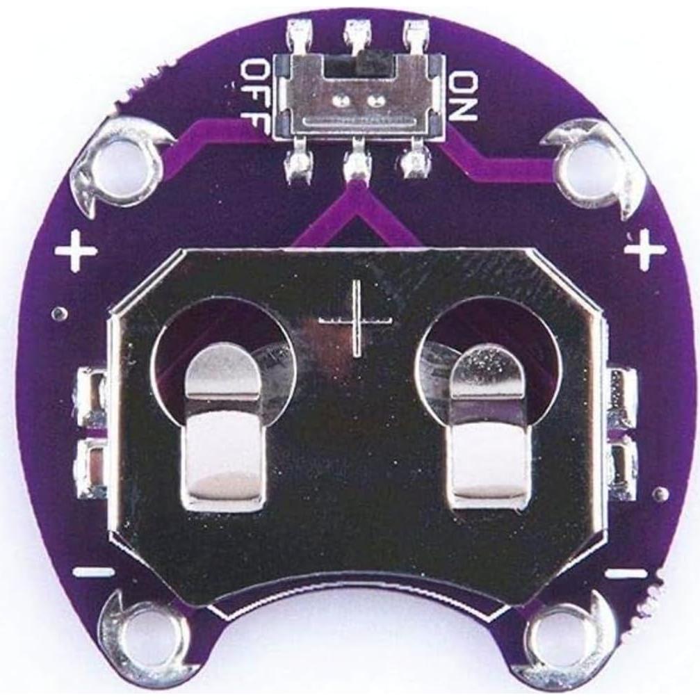 Soporte de Batería CR2032 ShillehTek | Módulo de Montaje | Paquete de 3
