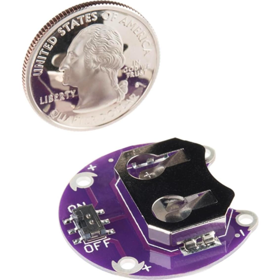 Soporte de Batería CR2032 ShillehTek | Módulo de Montaje | Paquete de 3