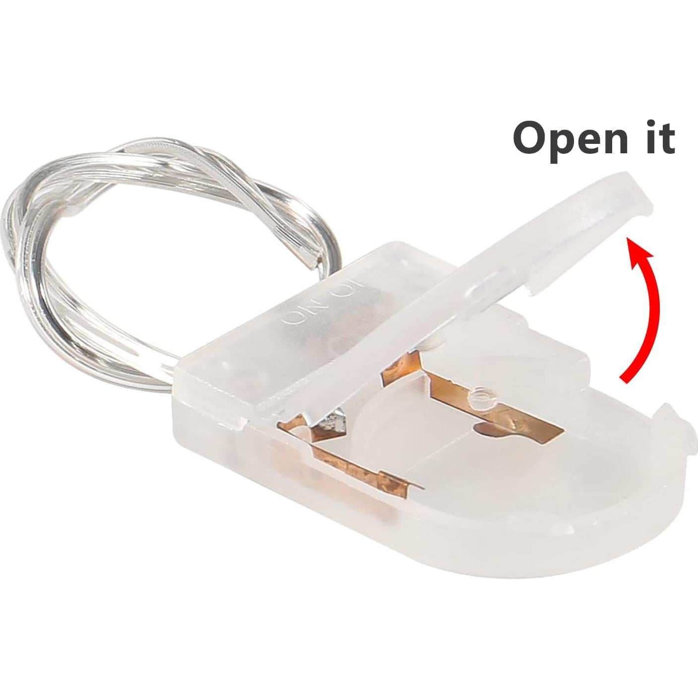 Soporte de Batería CR2032 Alinan con Interruptor ON-OFF 3V