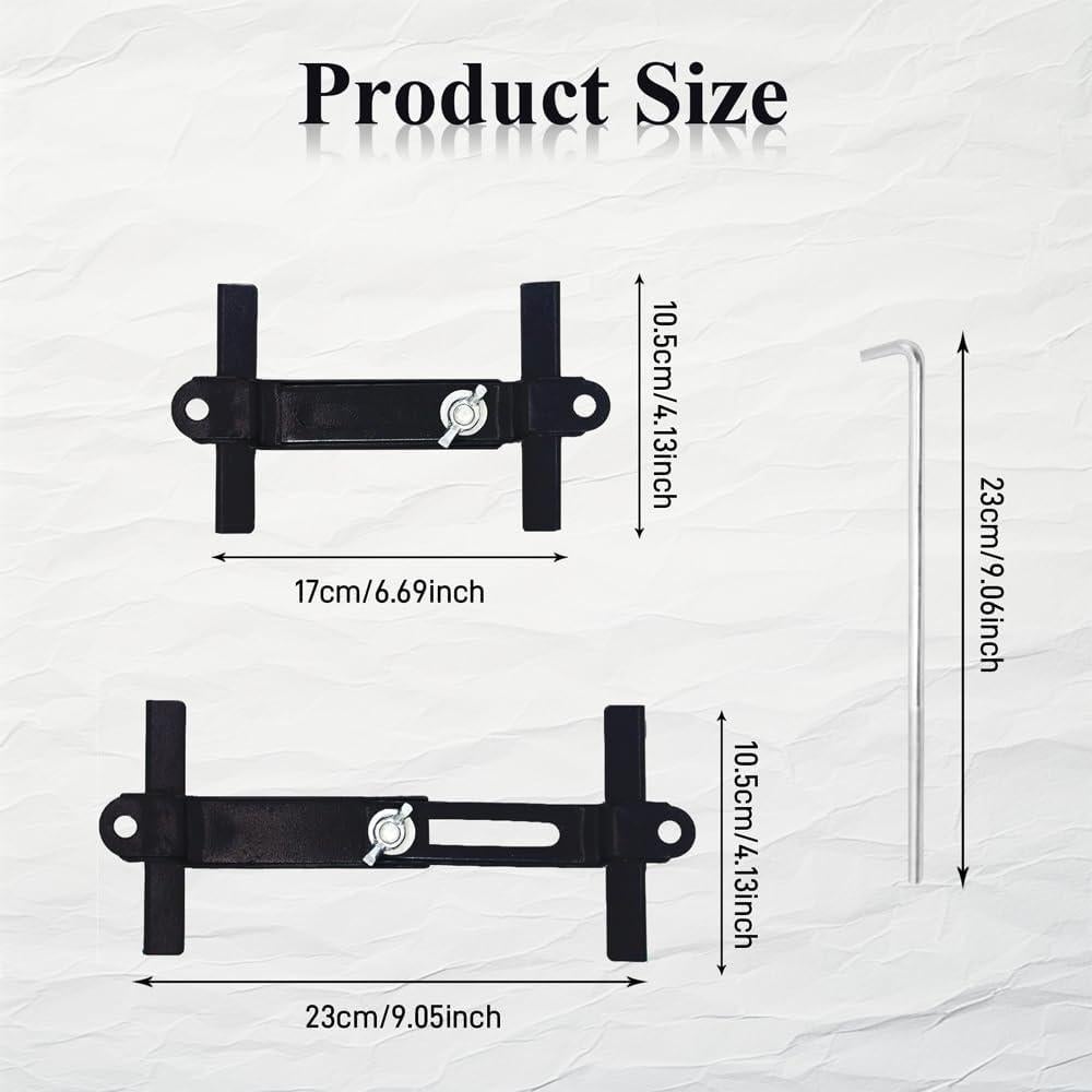 Soporte de Batería Ajustable PACLVIO Universal 23 cm Metal