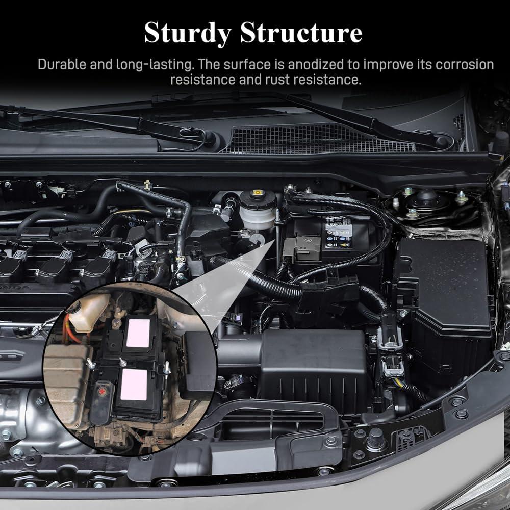 Soporte de Batería Ajustable PACLVIO Universal 23 cm Metal