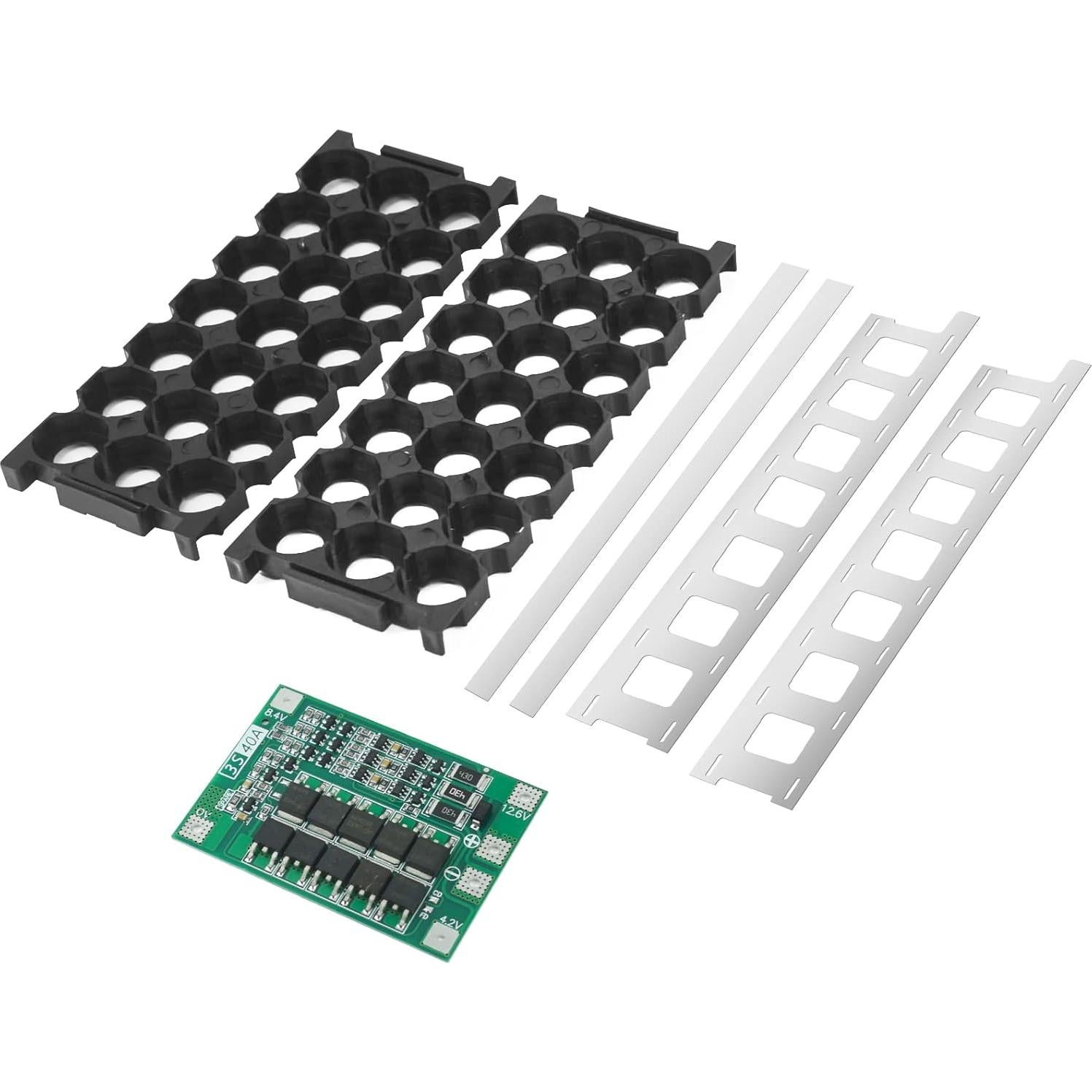 Soporte de Batería Li-Ion 18650 XBERSTAR 3x7 para UPS DIY