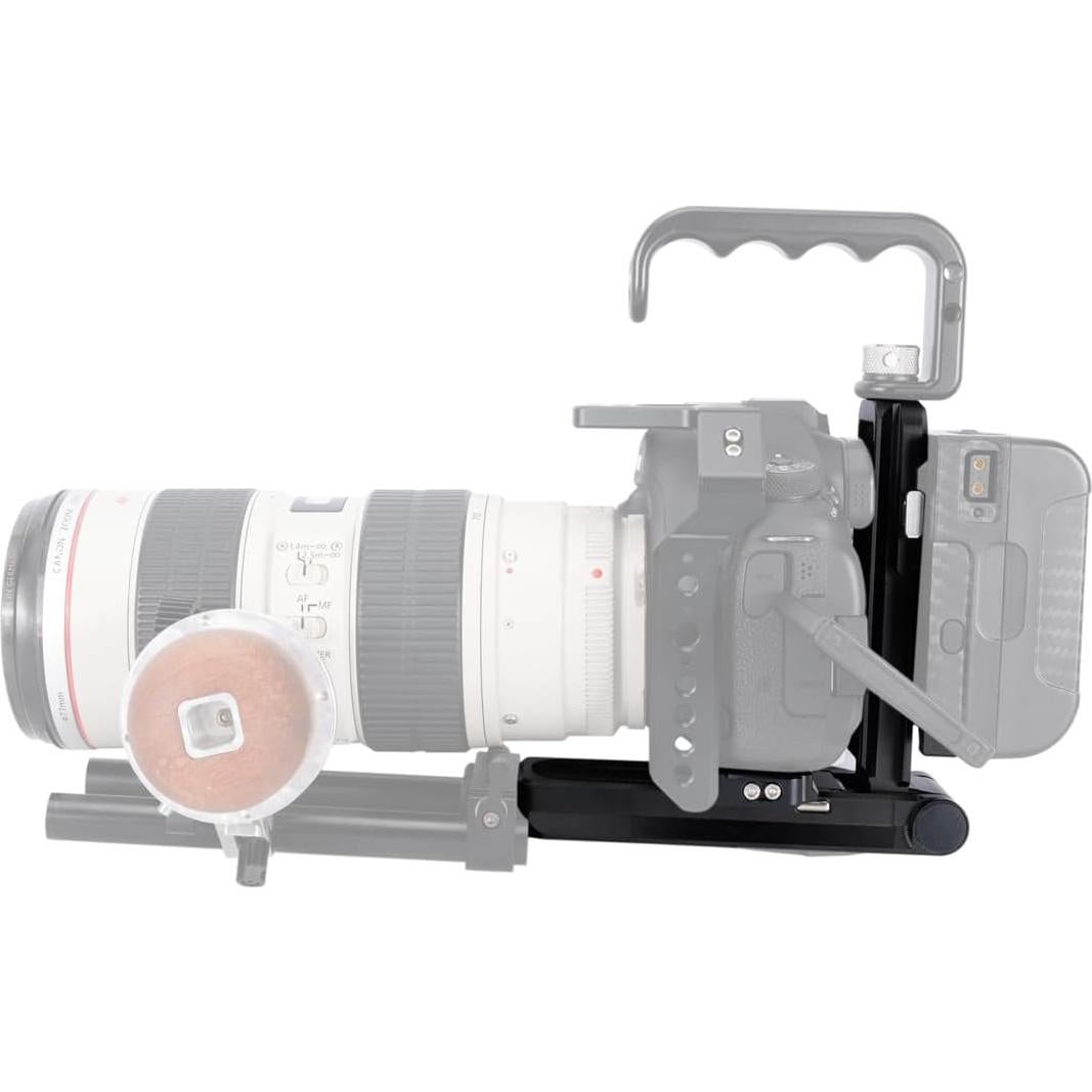 Placa de Batería V Montable NICEYRIG 598 Tipo L con Dovetails