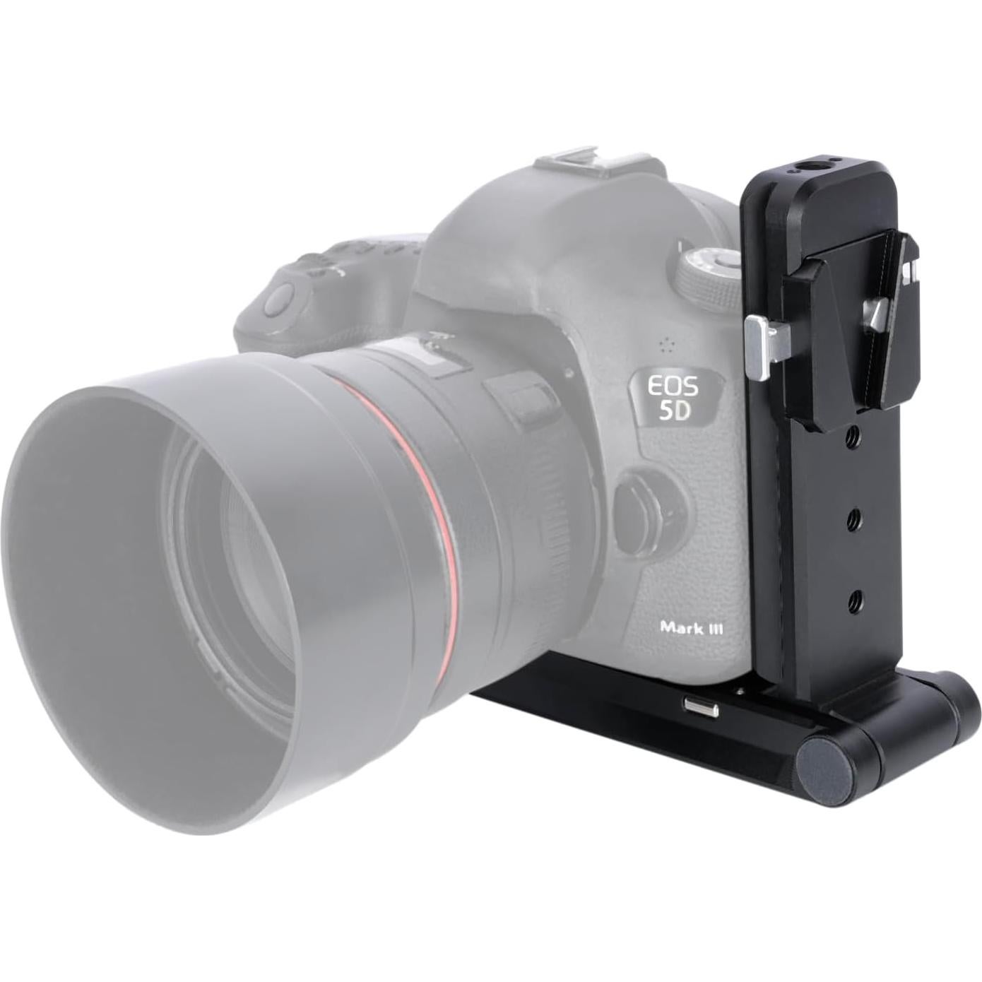 Placa de Batería V Montable NICEYRIG 598 Tipo L con Dovetails