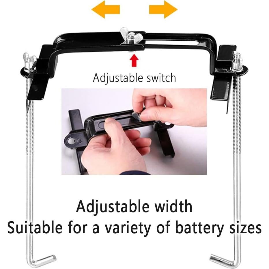 Soporte de Batería Ajustable Salior con Pernos de 23 cm