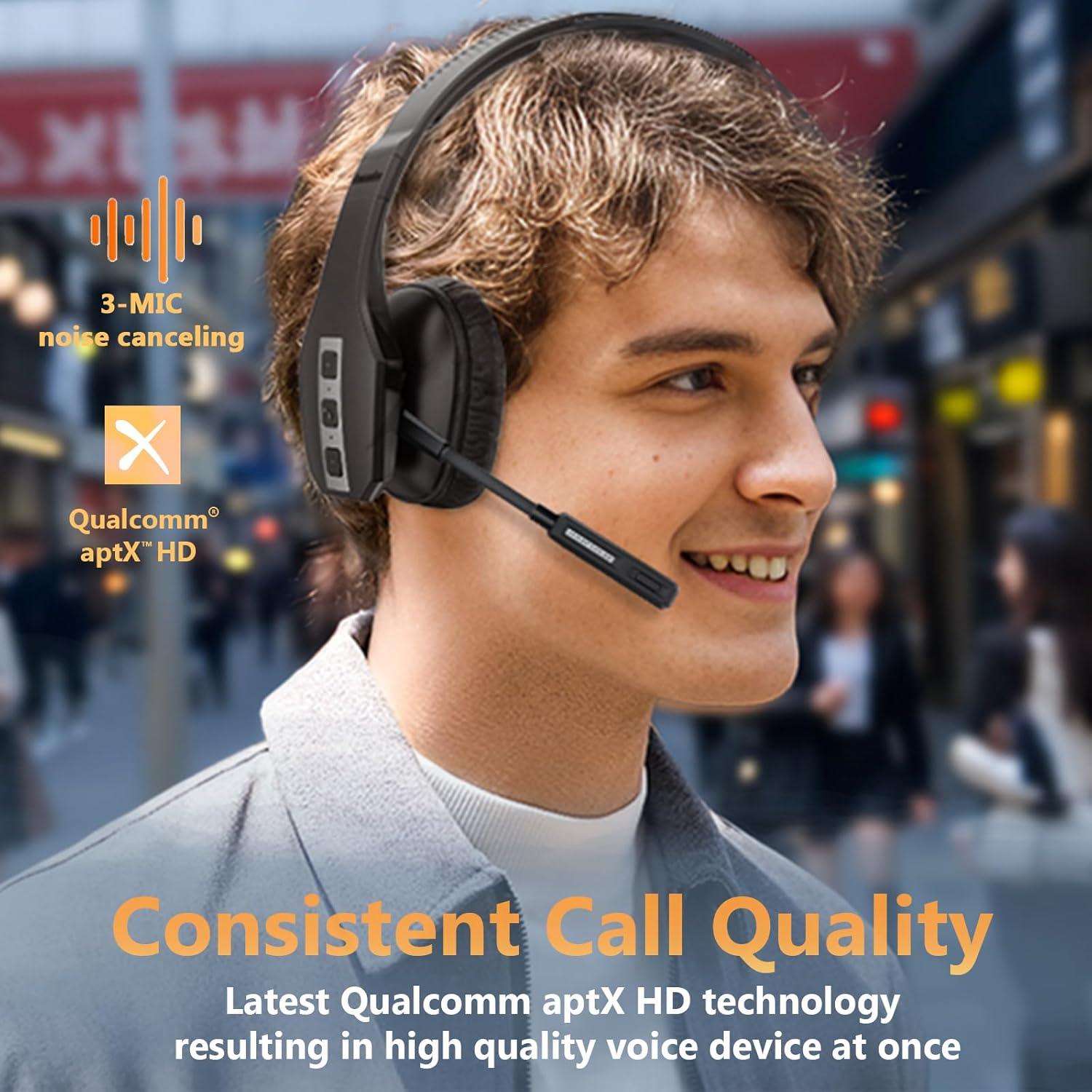 Auricular Bluetooth Conambo JBT600 con Cancelación de Ruido