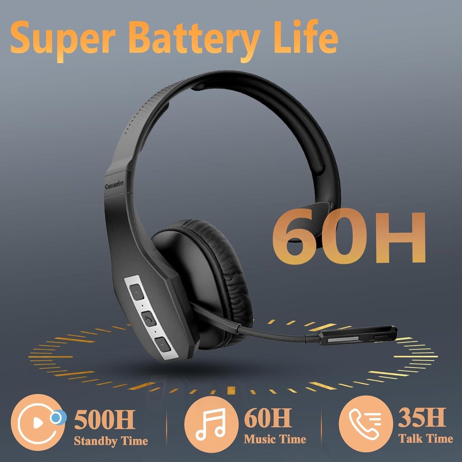 Auricular Bluetooth Conambo JBT600 con Cancelación de Ruido