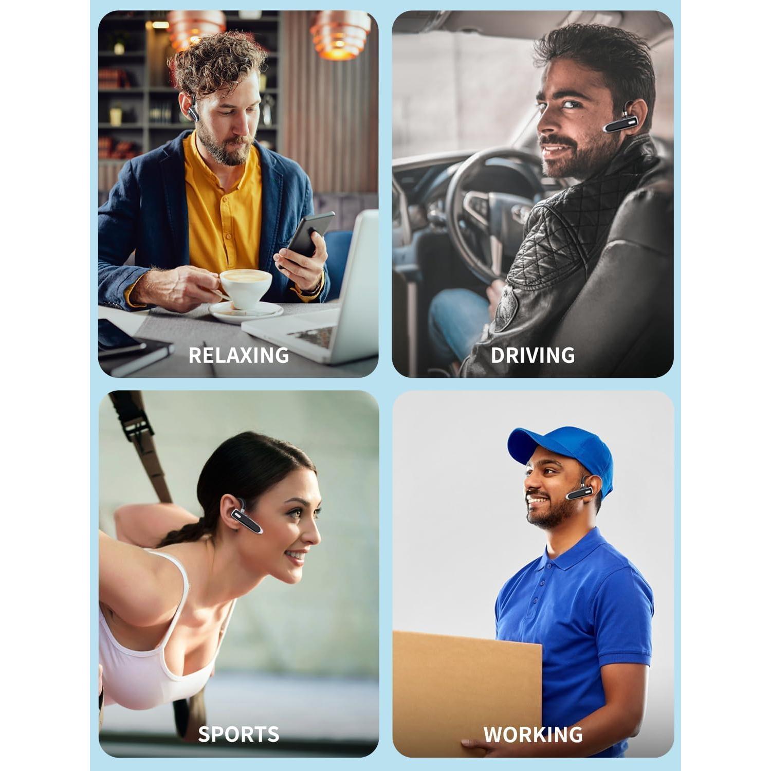 Auriculares Bluetooth Inalámbricos MOZC 530-2 con Micrófono