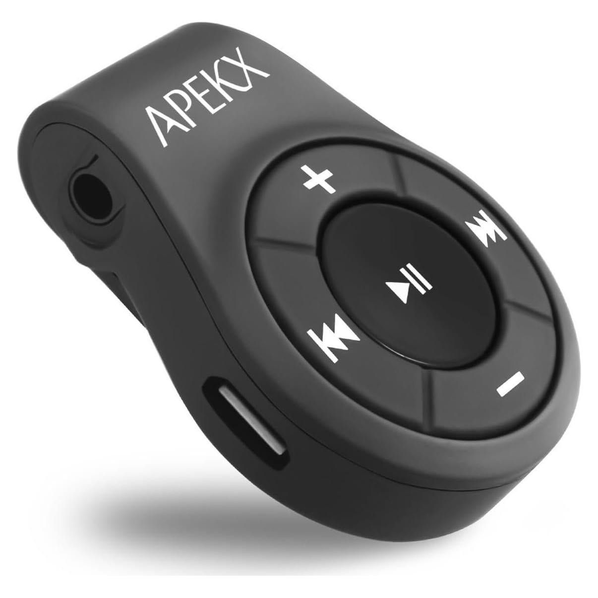 Adaptador de Audio Bluetooth APEKX BR01 Inalámbrico con MIC