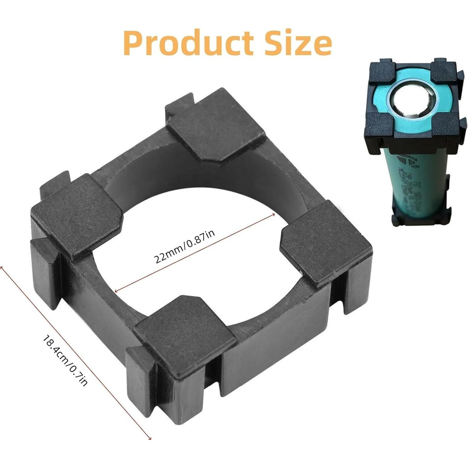 120 Soportes de Batería 18650 MeitrciL para DIY