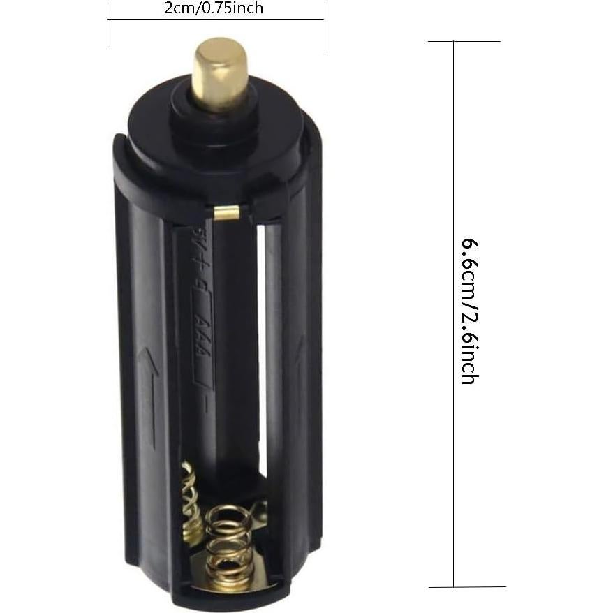 Adaptador de Soporte de Batería AAA Hua Sheng - 3 Piezas