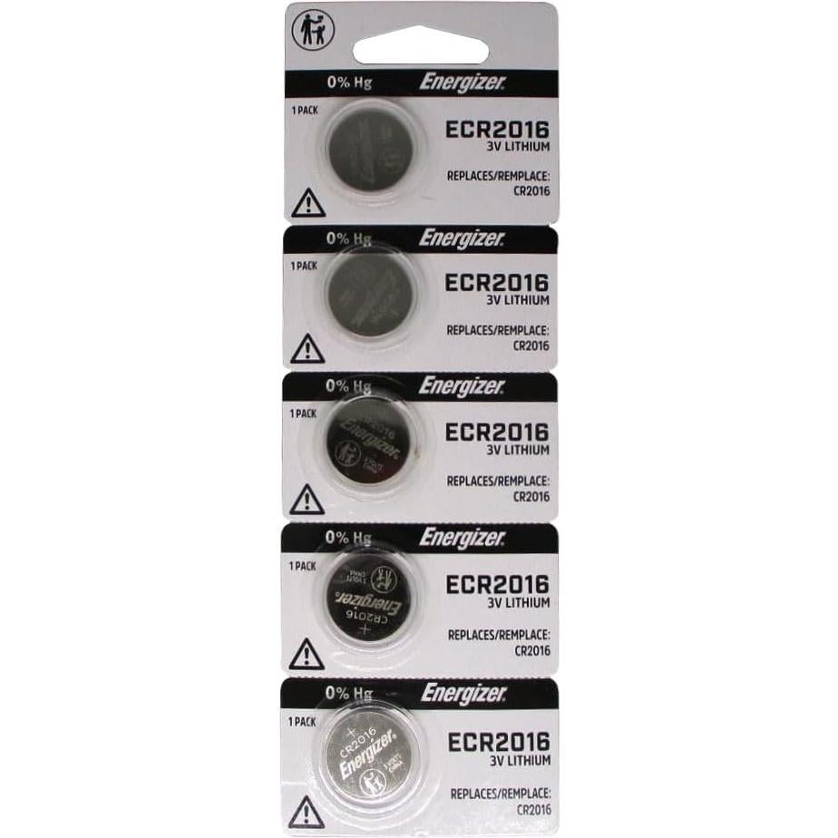 Batería de Litio Energizer CR2016 3V - Paquete de 5