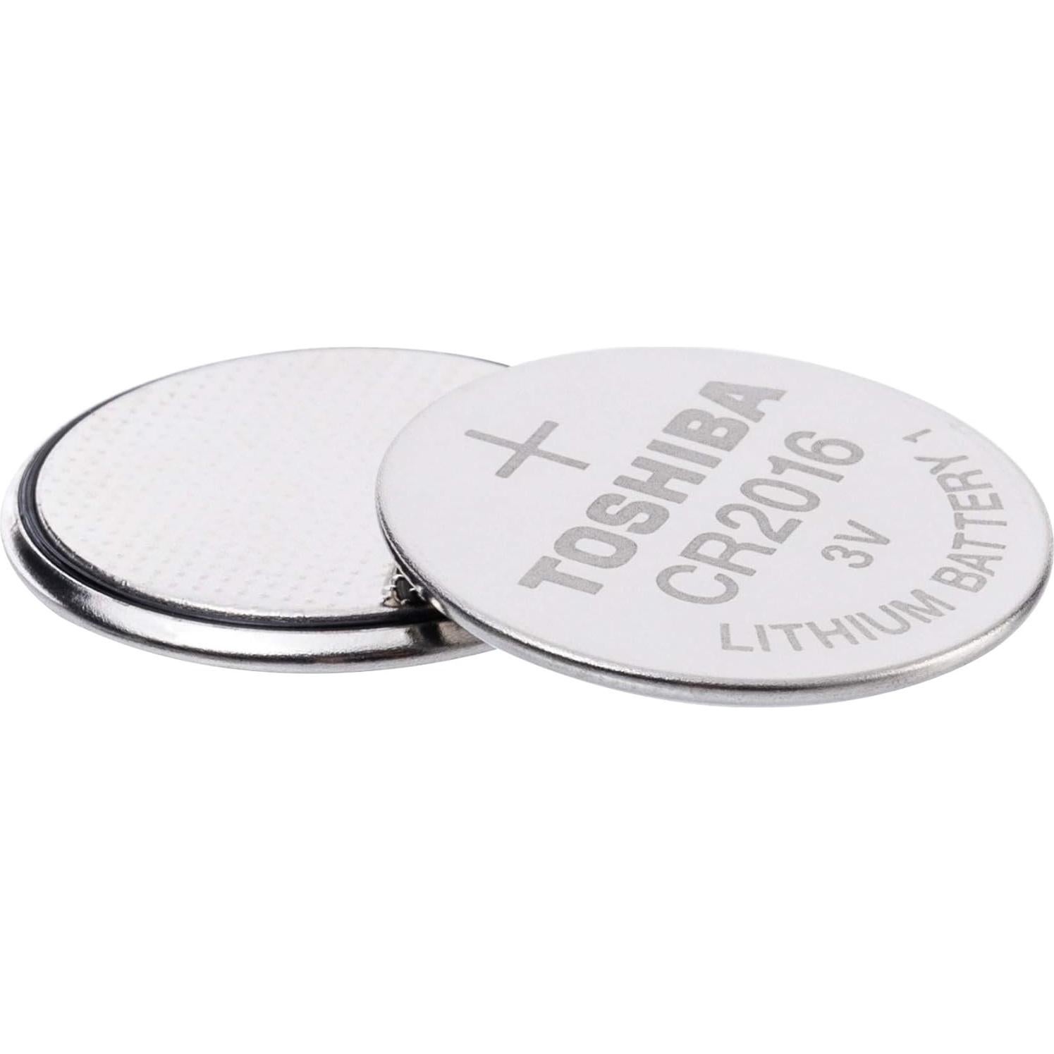 Batería de Moneda de Litio Toshiba CR2016 3V Paquete de 5