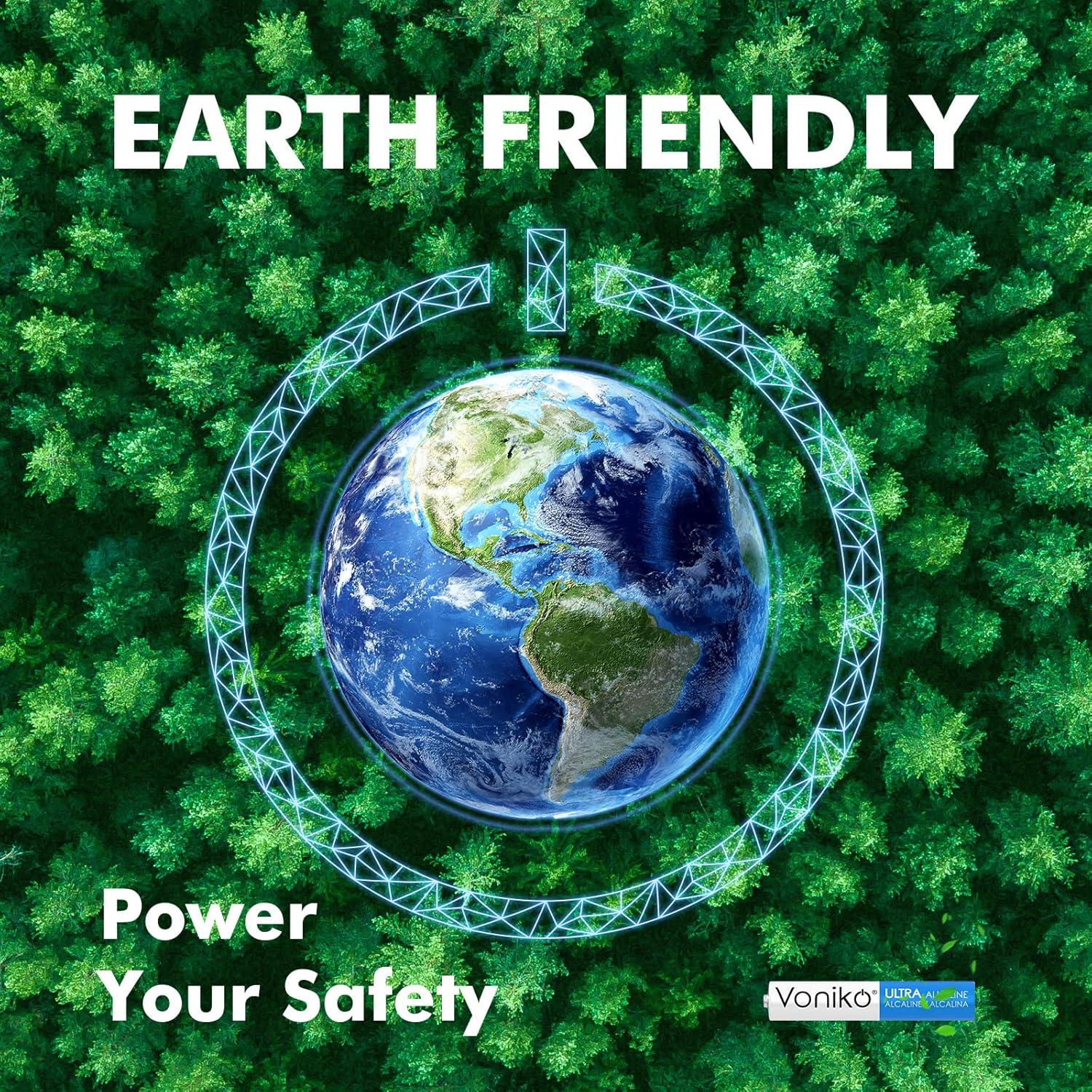 Baterías Alcalinas AAAA Voniko - Paquete de 8 Ultra Duraderas