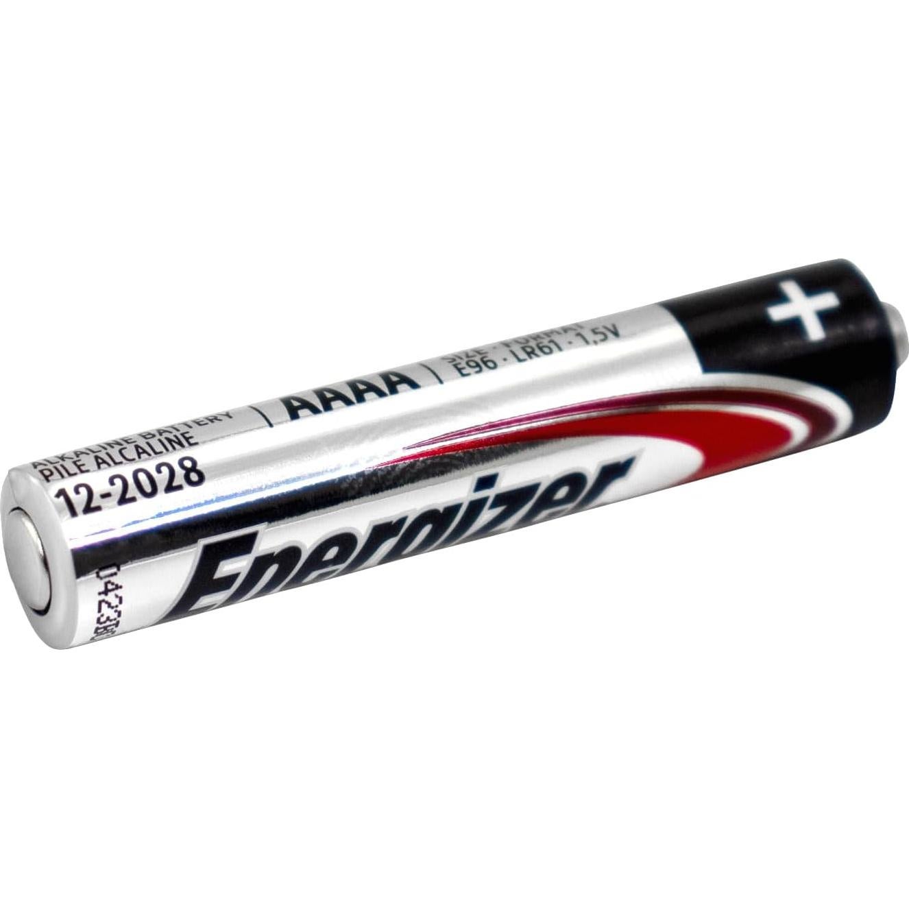 Baterías Alcalinas Energizer AAAA 1.5V - Paquete de 20 Unidades
