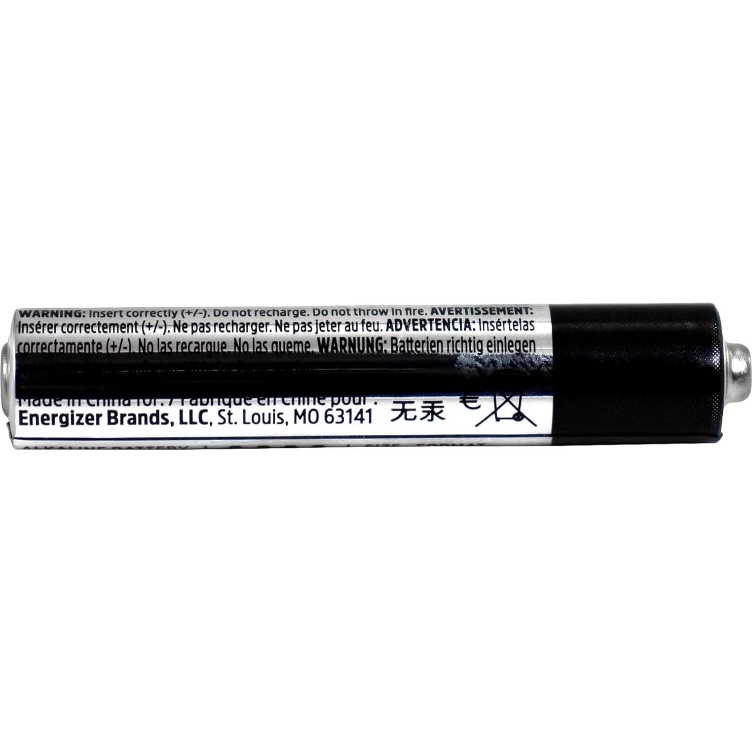 Baterías Alcalinas Energizer AAAA EN96 1.5V - Paquete de 10