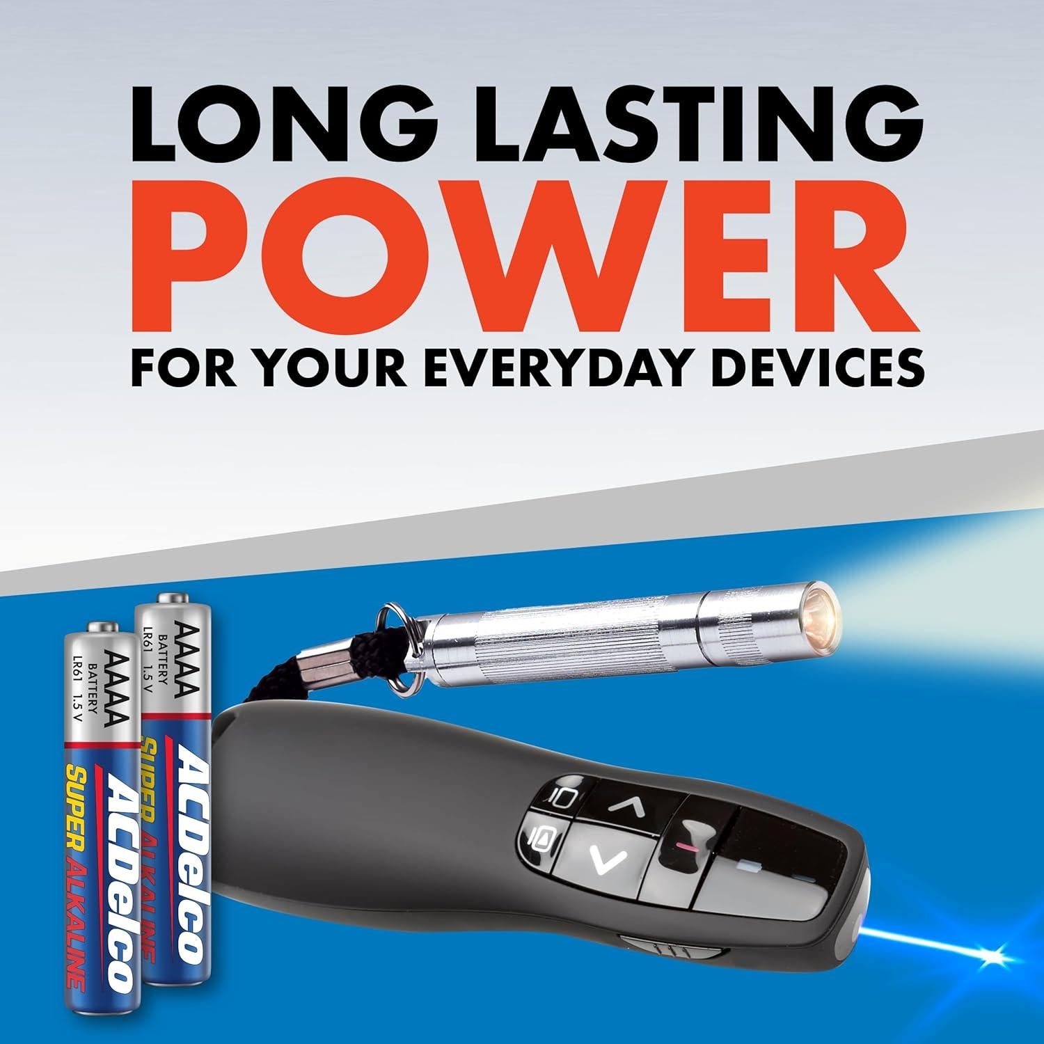 Baterías Alcalinas AAAA ACDelco 10 Unidades 1.5V Uso Médico