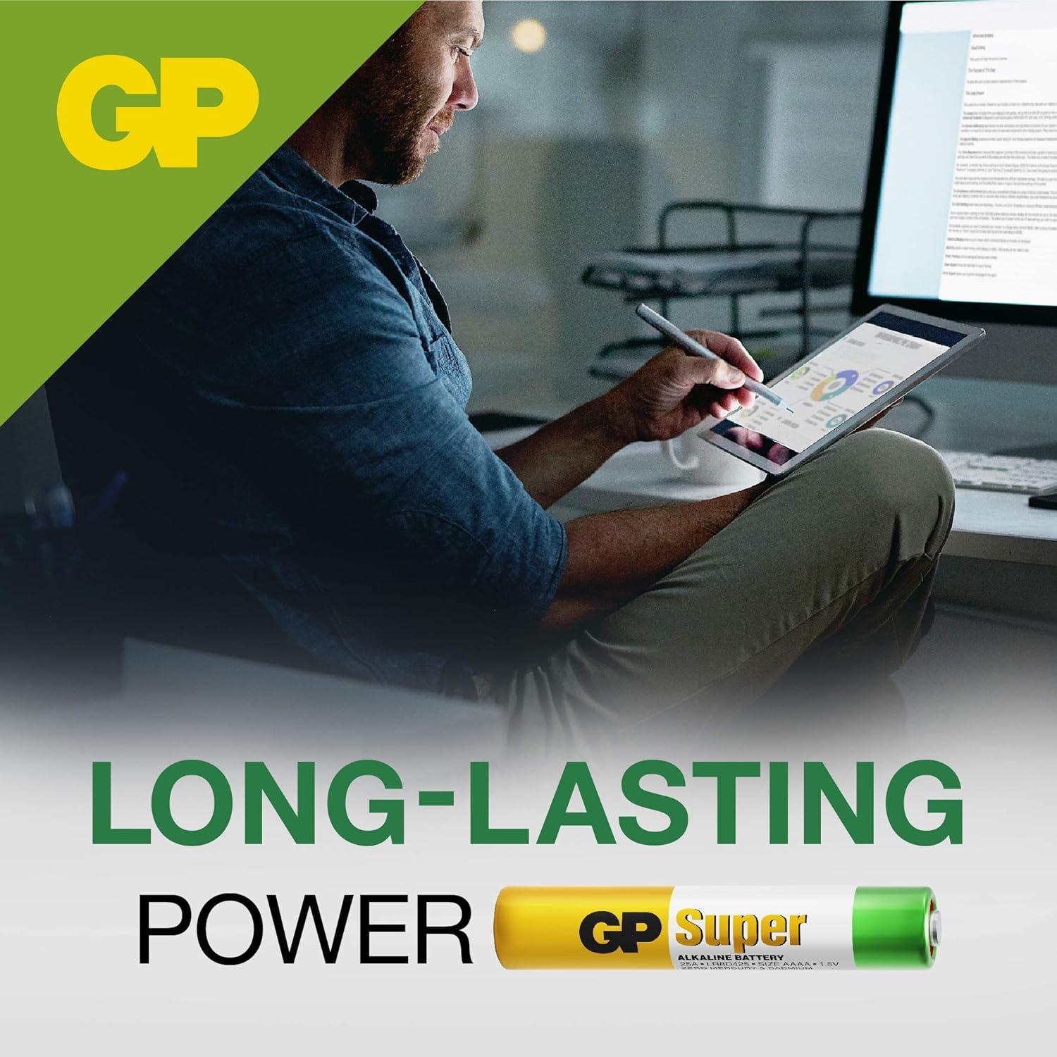 Batería Alcalina AAAA GP 30237 - 10g - Multi