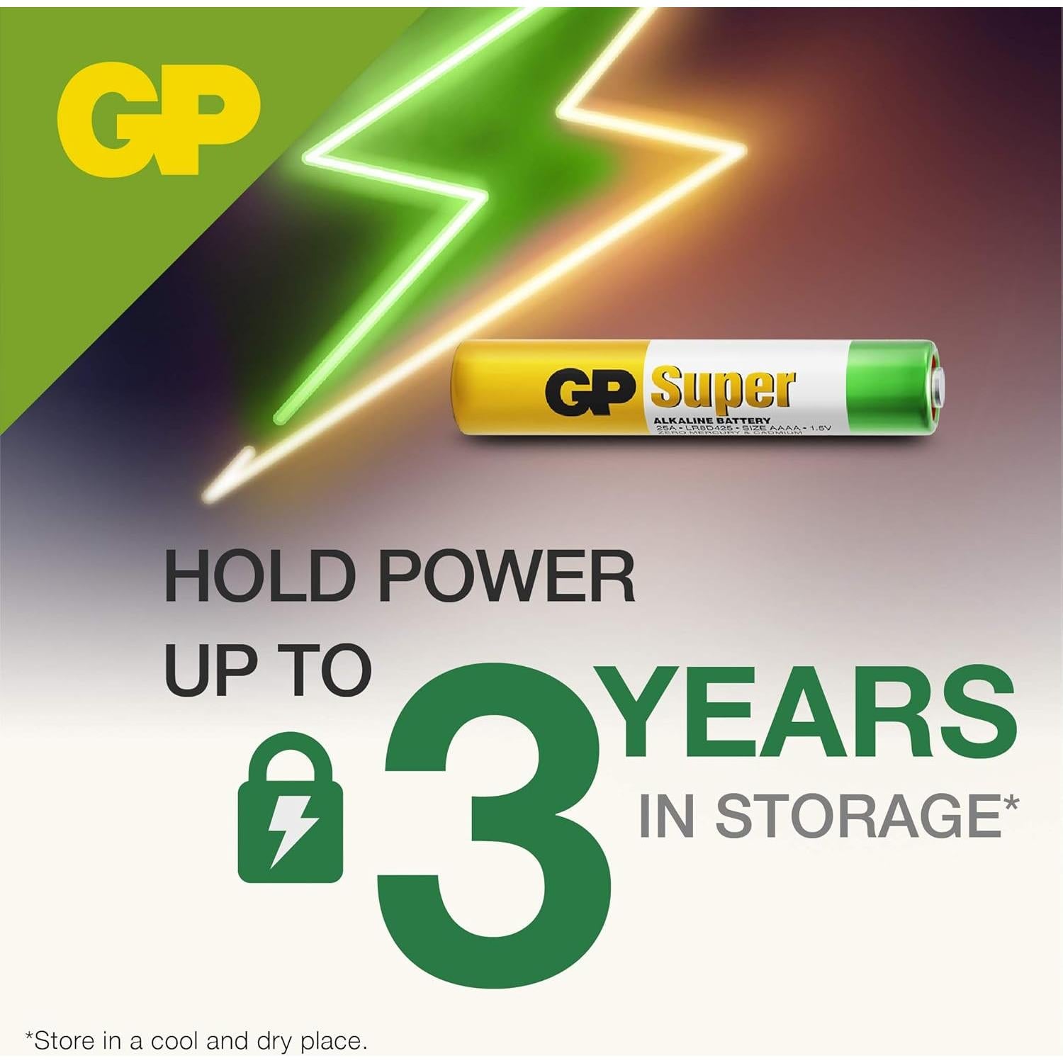 Batería Alcalina AAAA GP 30237 - 10g - Multi
