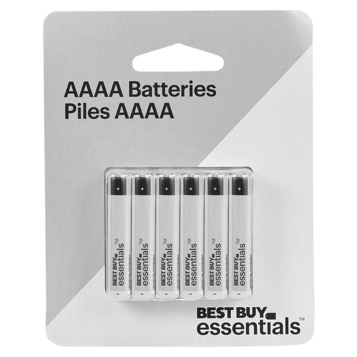 Baterías AAAA Alcalinas Best Buy 12 Piezas 500mAh