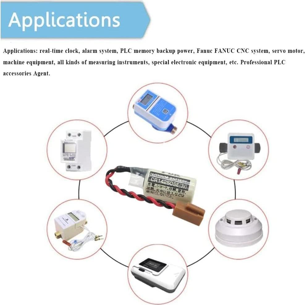 Batería de Litio CR14250SE 3V 1000mAh FDK - 2 Piezas