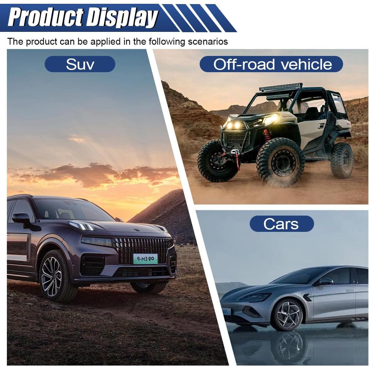 Soporte de Batería de Coche UHANBUT Ajustable Universal 21cm