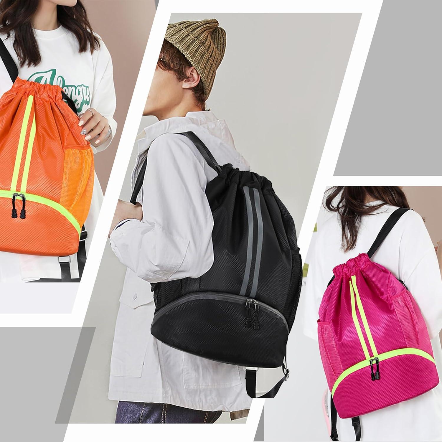 Mochila Deportiva Hoedia con Cuerda 22L Impermeable Unisex