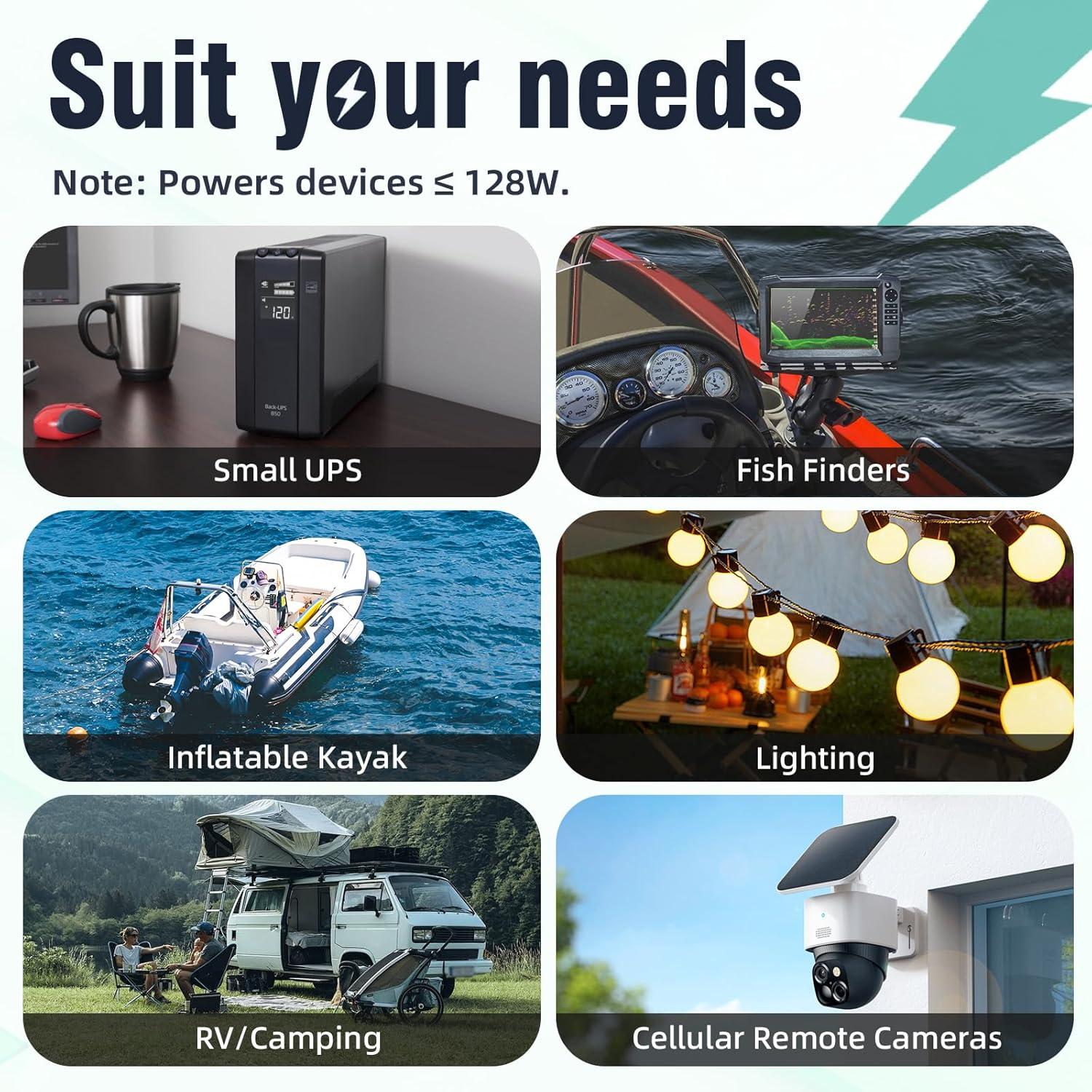 Batería LiFePO4 12V 10Ah Enegitech - 2000 Ciclos Profundos