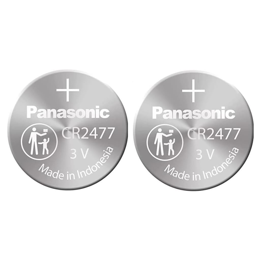 Baterías de Litio Panasonic CR2477 3V - Paquete de 2