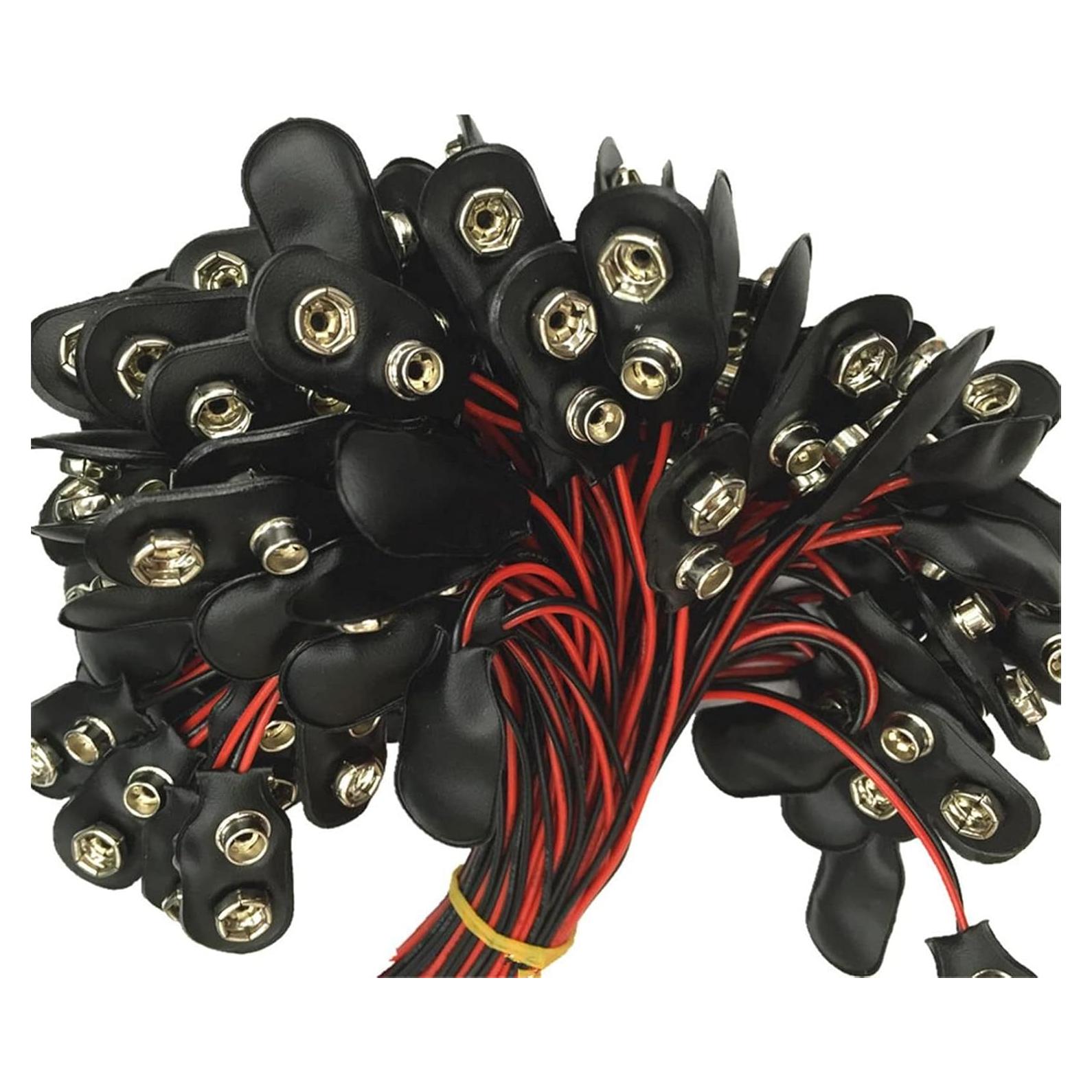 Conector de Batería 9V Tipo I 100pcs Hondark Cables 150mm