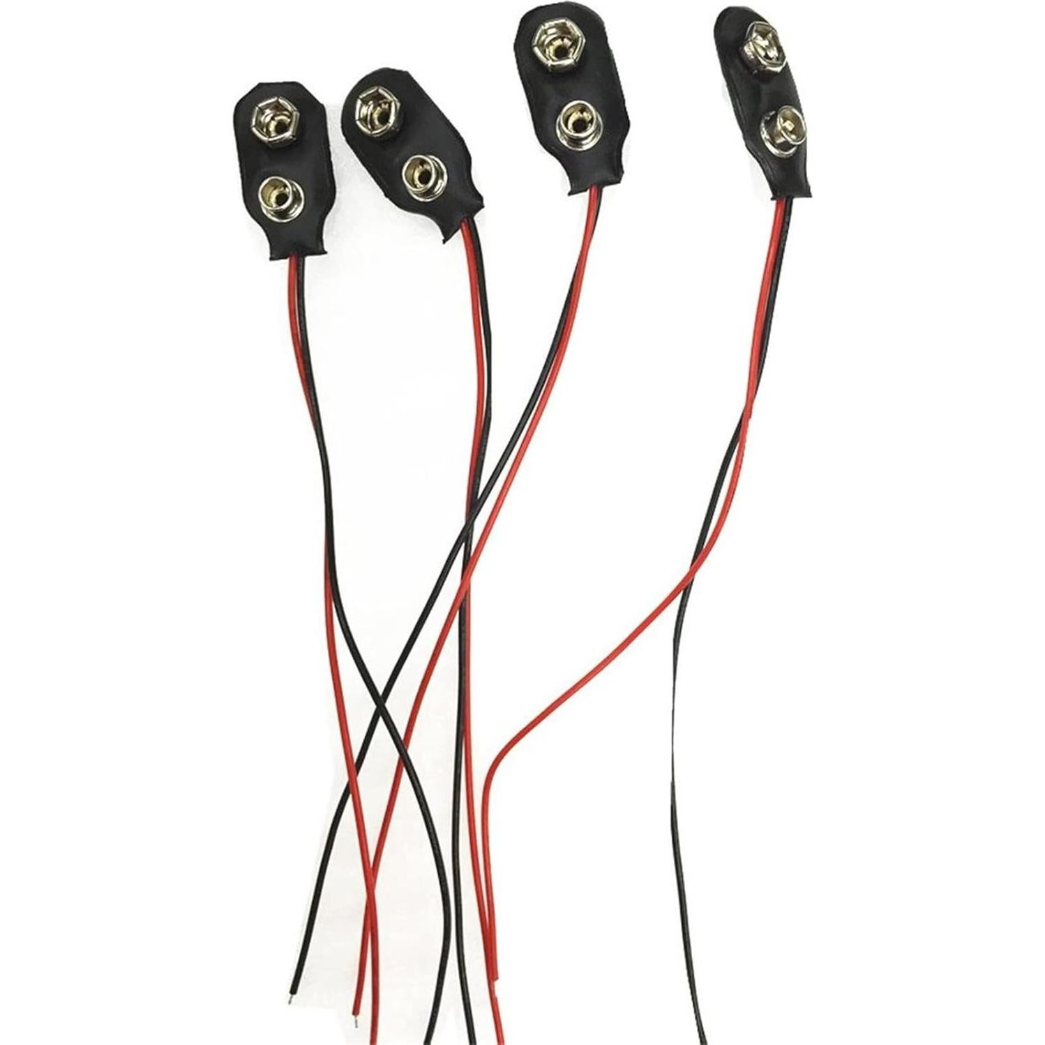 Conector de Batería 9V Tipo I 100pcs Hondark Cables 150mm