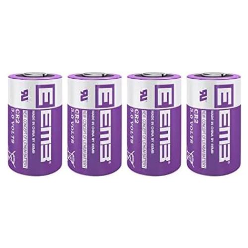 Baterías CR2 EEMB Paquete de 4 Baterías Litio 3V 850mAh