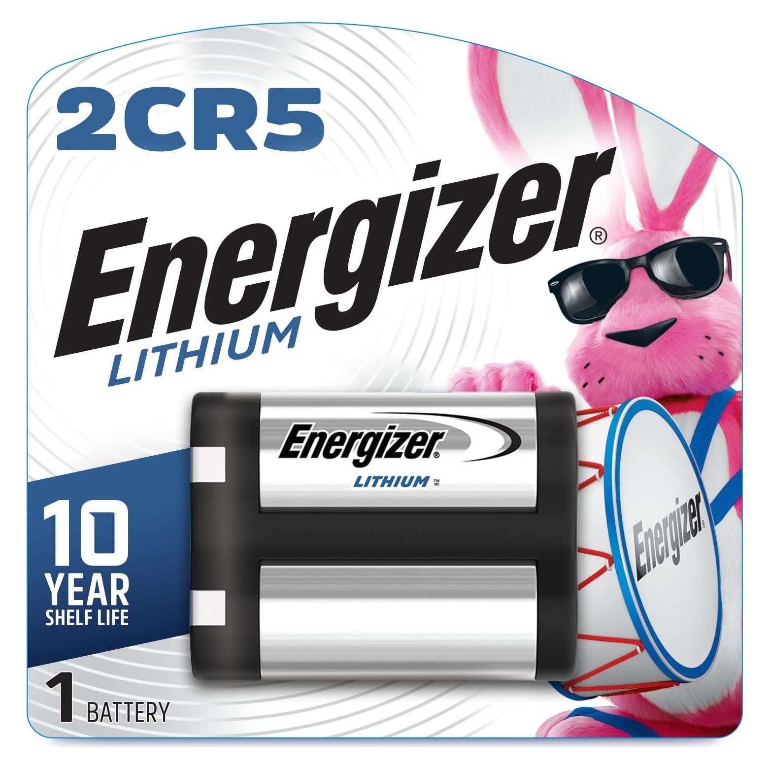 Baterías de Litio Energizer 2CR5 6V - Paquete de 1