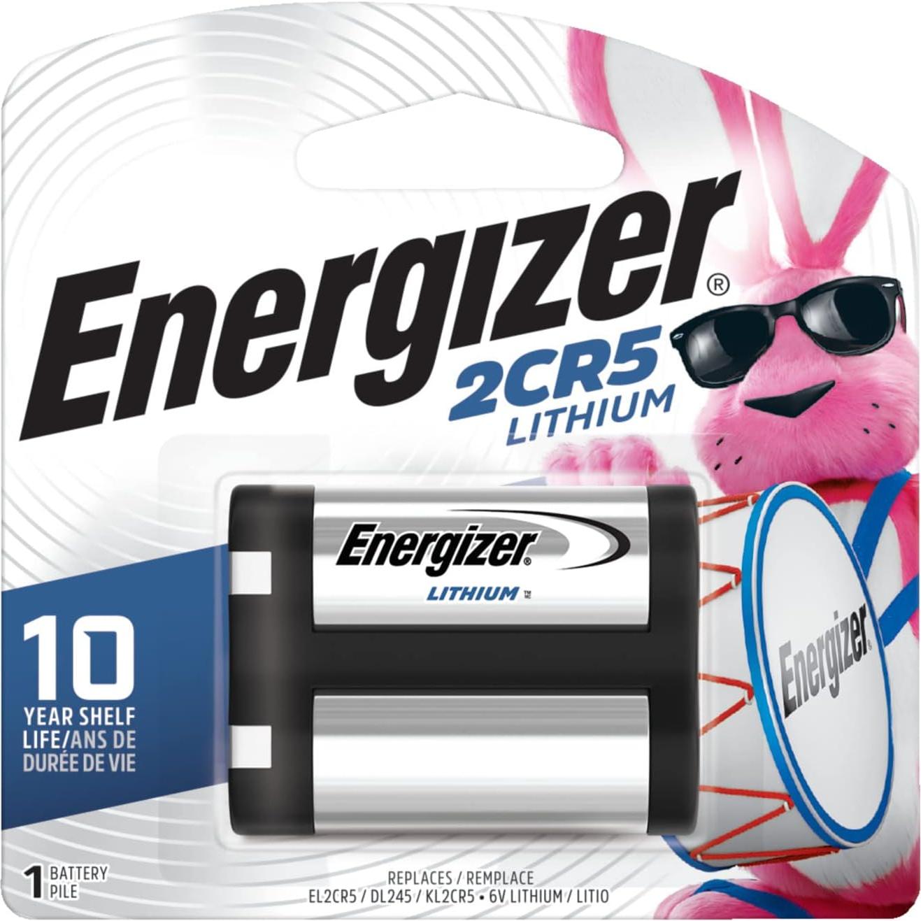 Baterías de Litio Energizer 2CR5 6V - Paquete de 1
