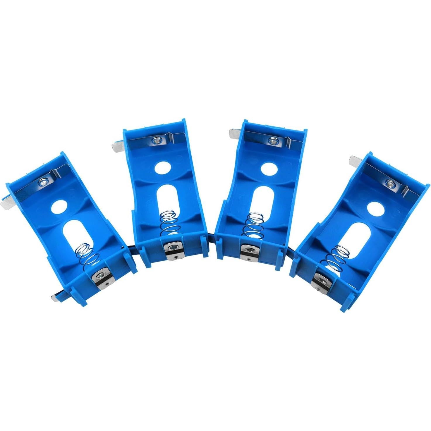 Soporte de Batería D Lovelysp 4PCS Azul para Experimentos