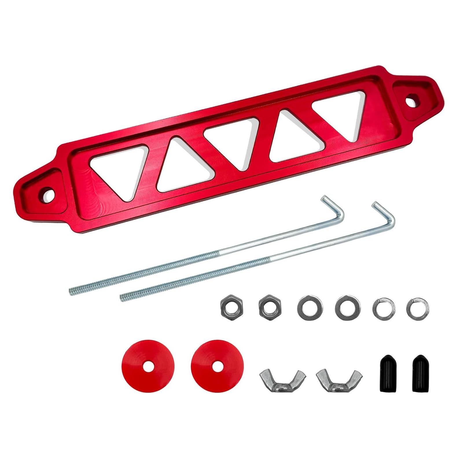 Soporte de Batería MUQIDA Rojo 20.06 cm Ajuste Universal