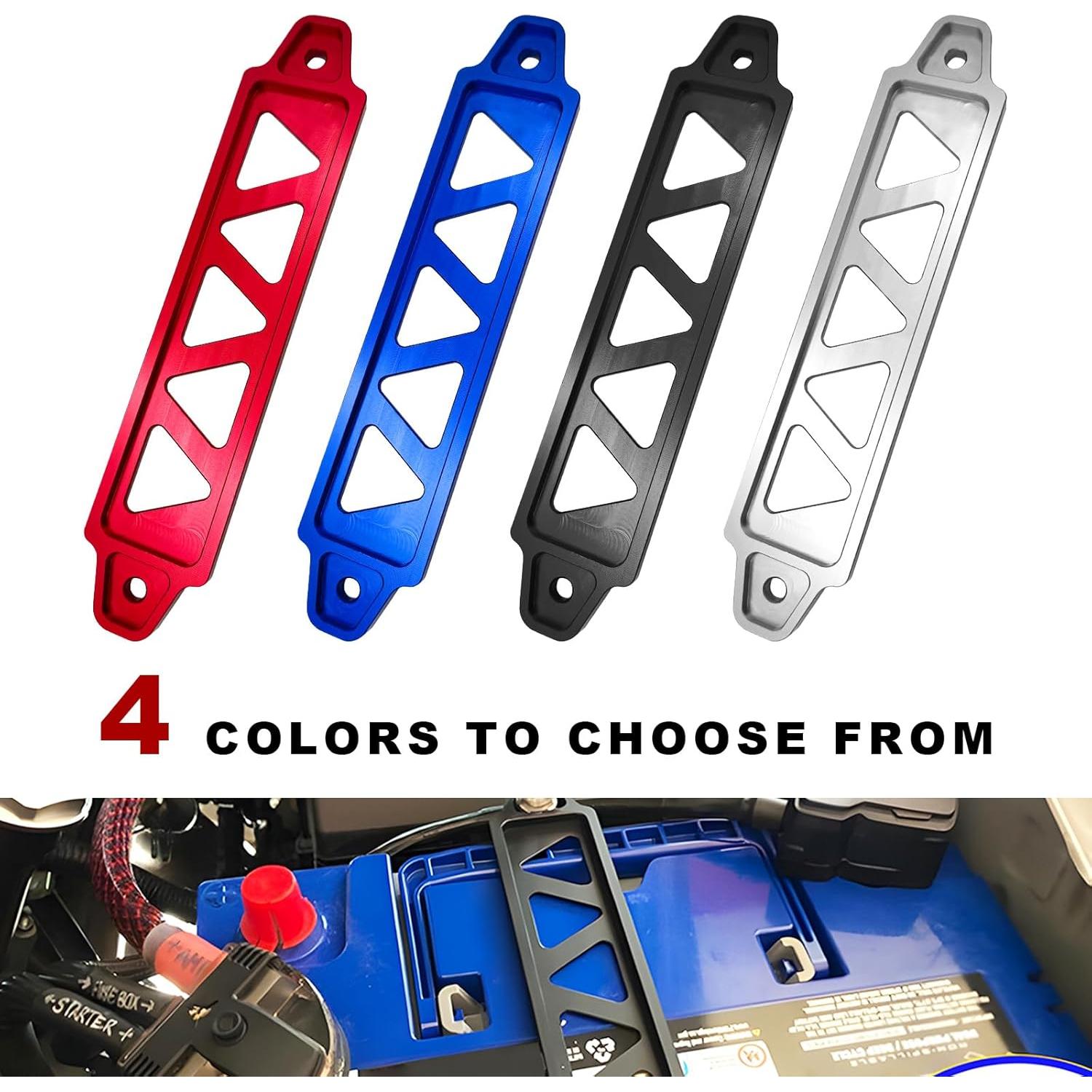 Soporte de Batería MUQIDA Rojo 20.06 cm Ajuste Universal