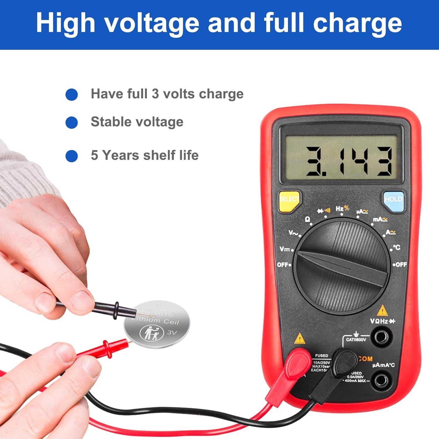 Baterías de Litio CR927 3V JOXIYECLTL - Paquete de 6