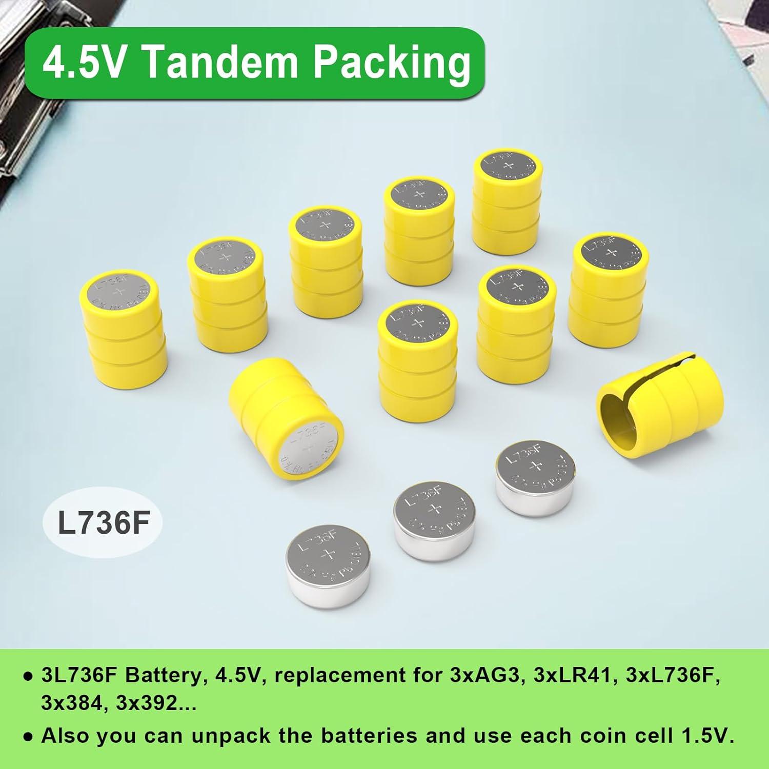 Paquete de 10 Baterías Alcalinas LR41 ARKSight - Duraderas y a Prueba de Fugas