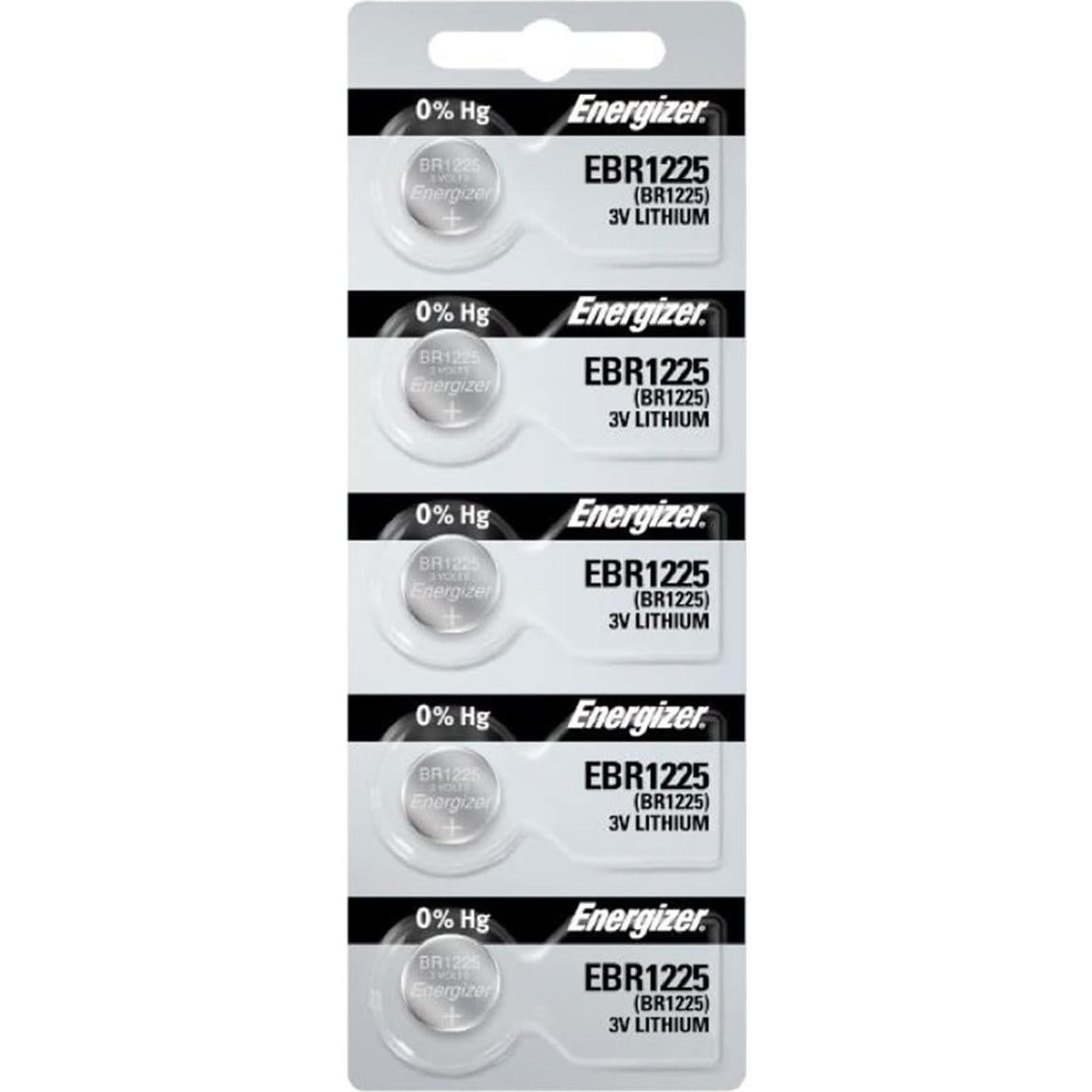 Baterías de Litio Energizer EBR1225 Paquete de 10 Unidades