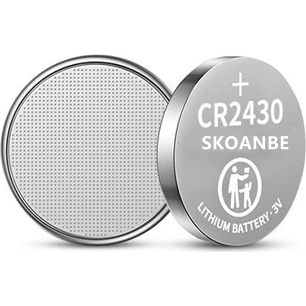 Baterías de Litio CR2430 SKOANBE 5 Piezas 3V Duraderas