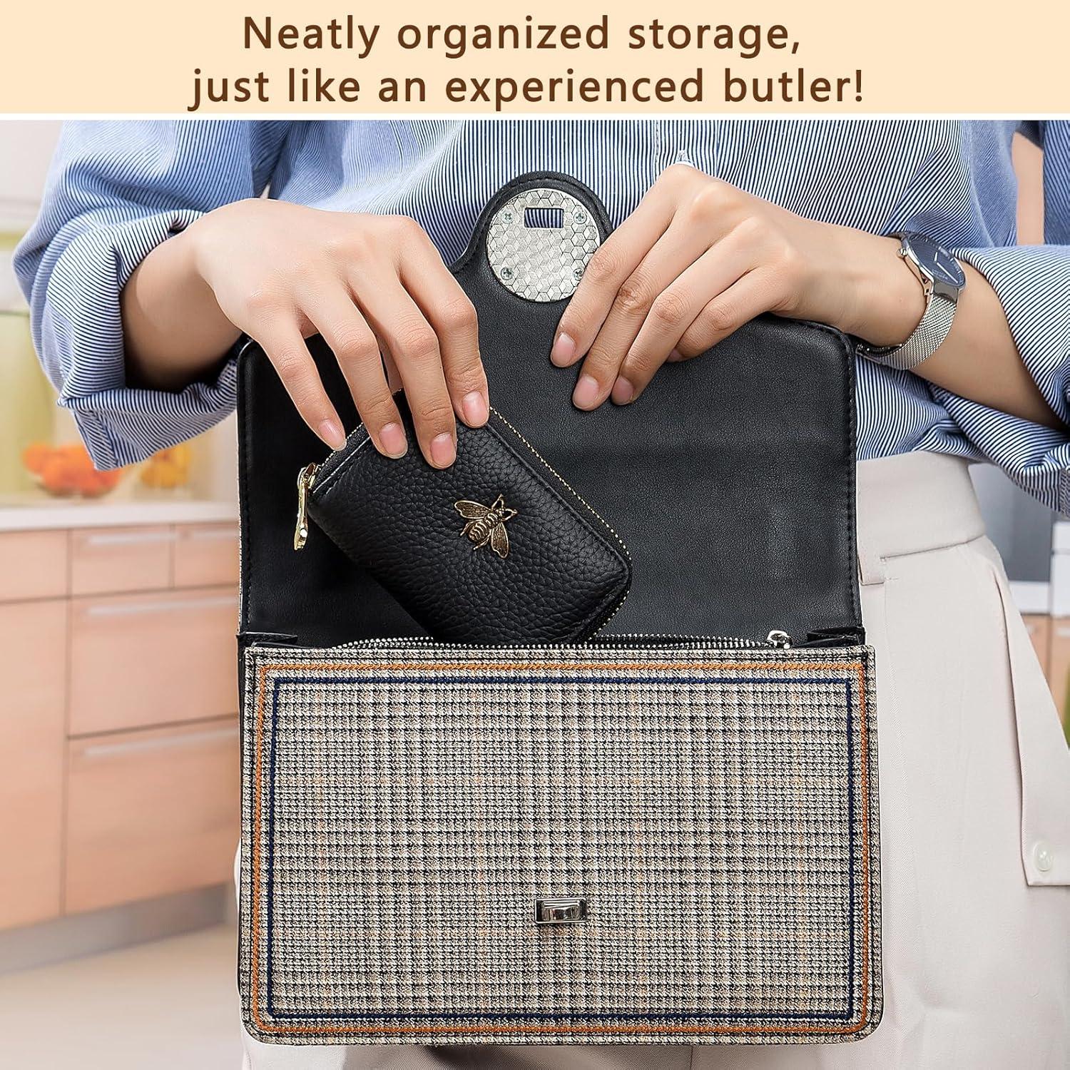 Billetera RFID imeetu para mujeres - Estuche con cremallera