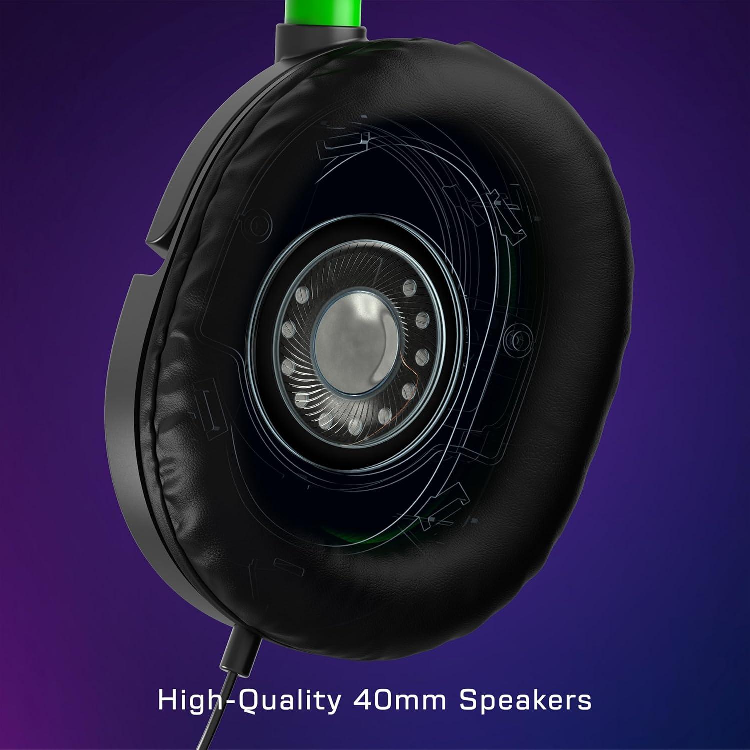 Auricular para Juegos Turtle Beach Recon 50X - 40mm, Conexión 3.5mm