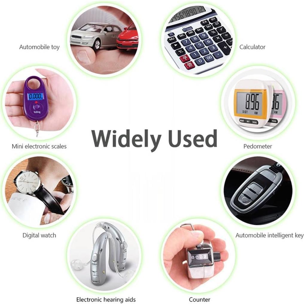 Baterías de Botón Alcalinas JUNINXIU LR43 AG12 6 Piezas