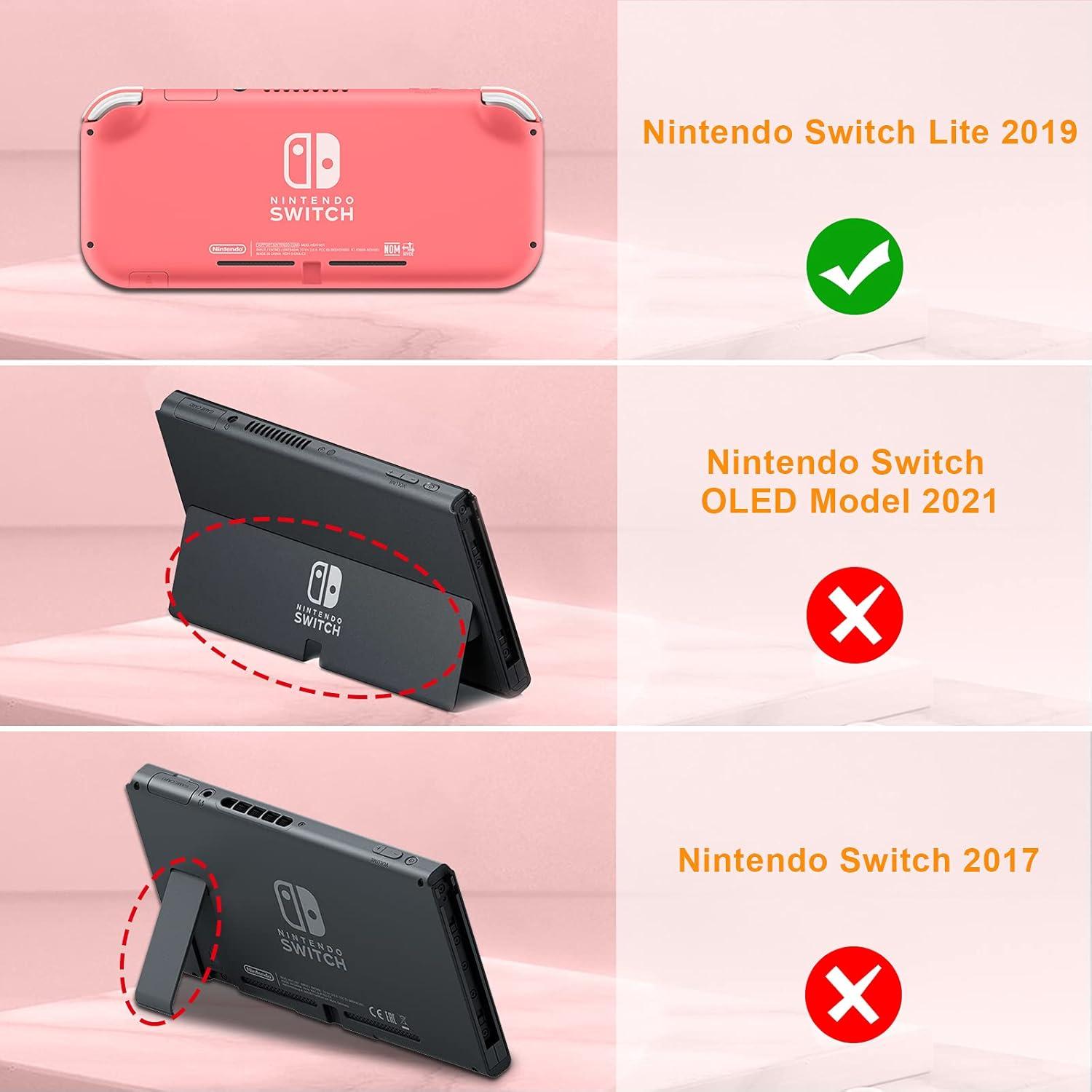 Funda Fintie para Nintendo Switch Lite 2019 - Silicona Roja