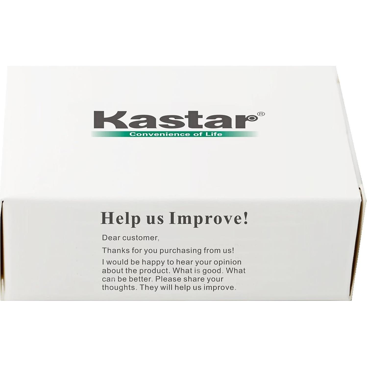 Baterías Recargables Kastar 9V LiPo 680mAh Micro USB - Paquete de 4