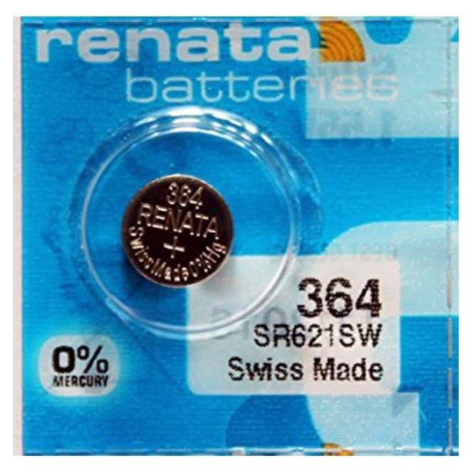 Renata 364 Watch Battery 364 (Sr621Sw)