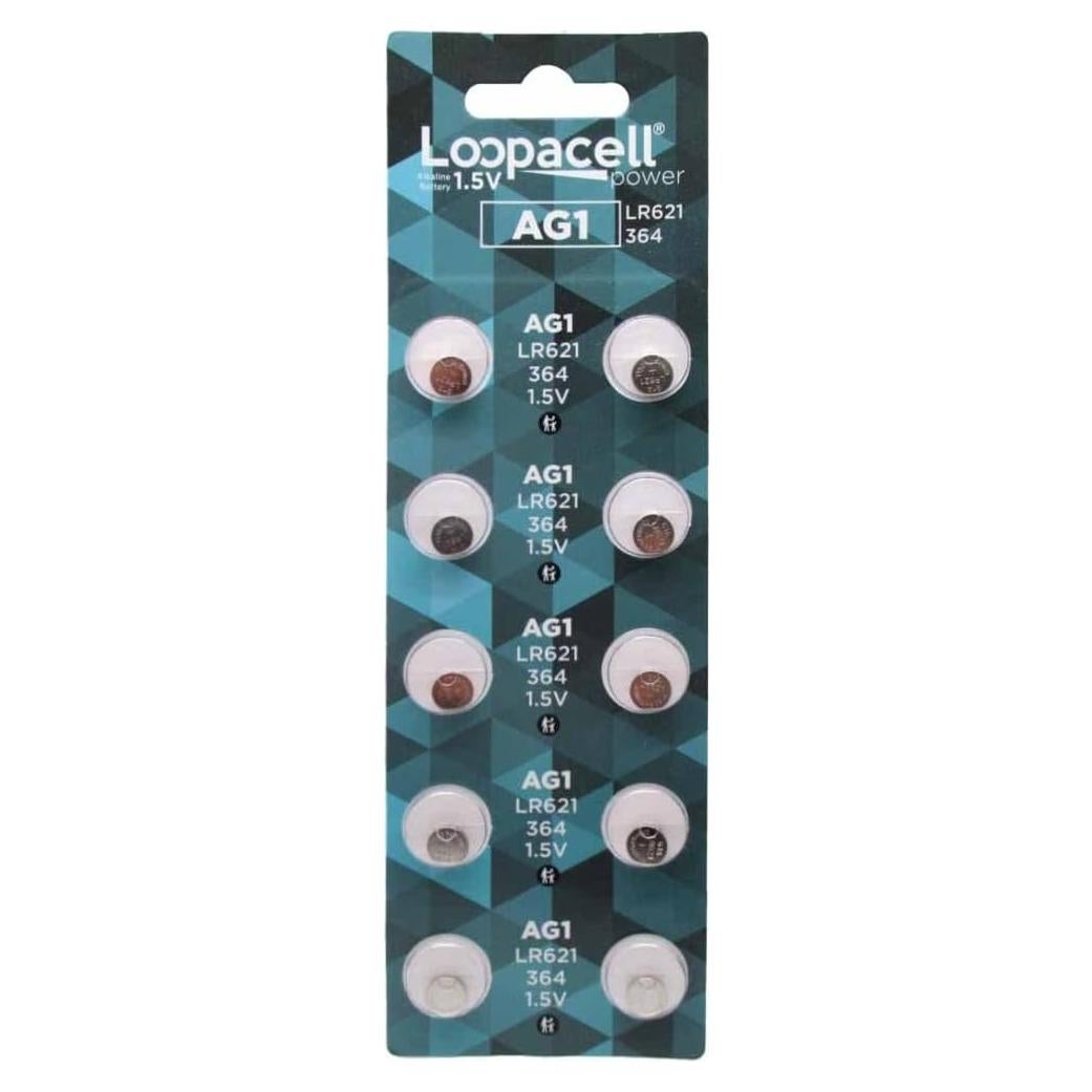 Baterías de Reloj Loopacell AG1 (10 Unidades) 1.5V