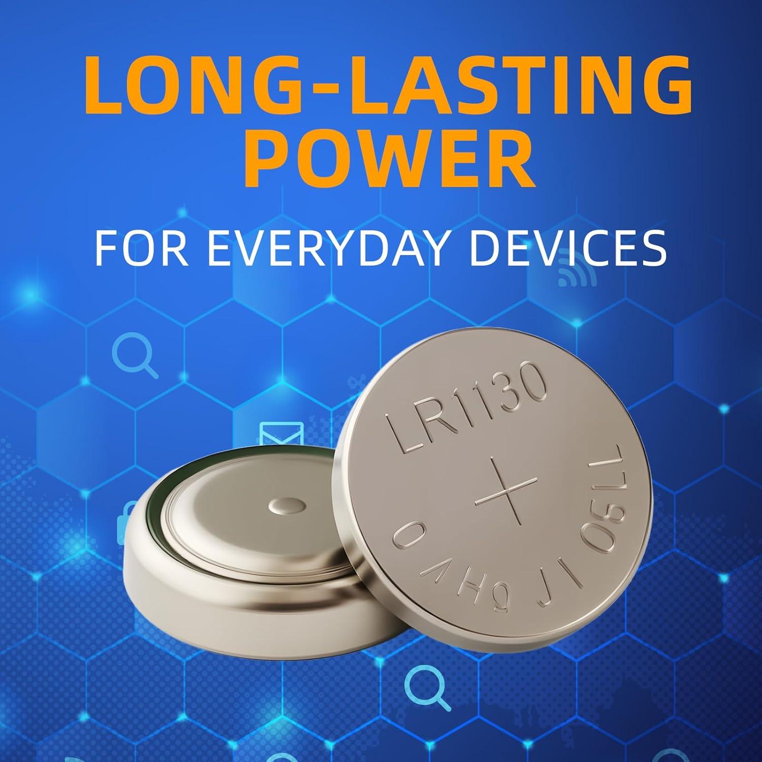 Paquete de 15 Baterías LR1130 Alcalinas Soyasi 1.5V